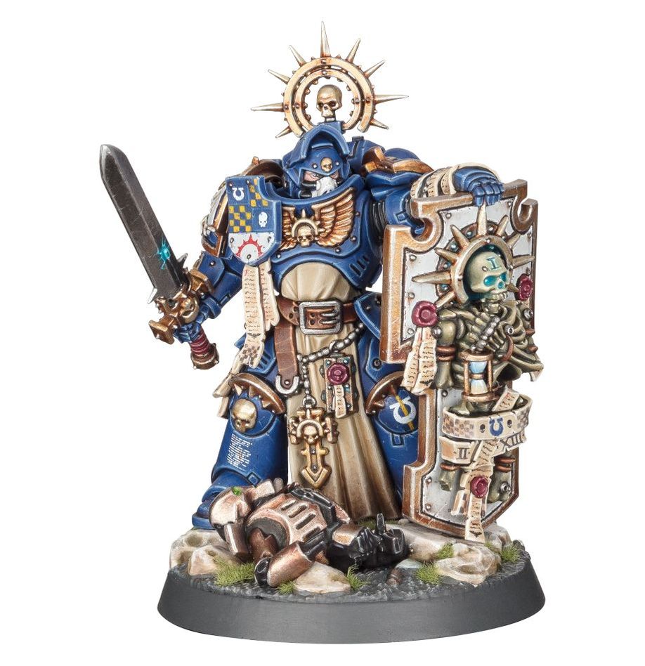Warhammer 40K - Space Marines: Captain with Relic Shield