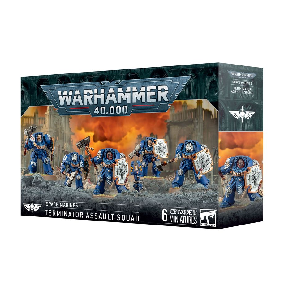 Warhammer Space Marines: Terminator Assault Squad 48-34
