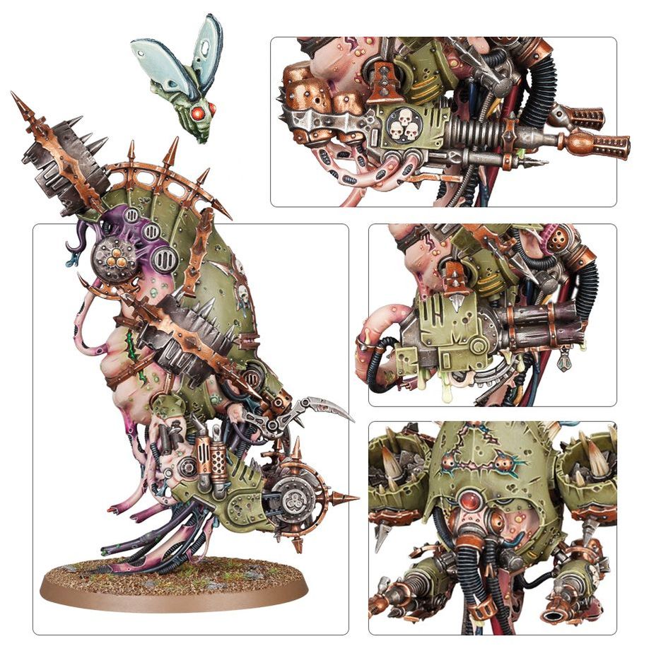 Warhammer Death Guard: Foetid Bloat-Drone 43-54