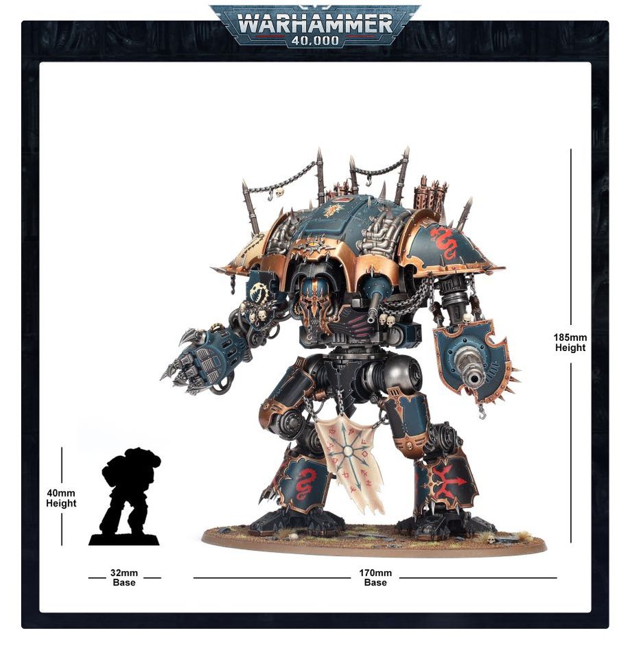 Chaos Knight Desecrator - Warhammer 40K