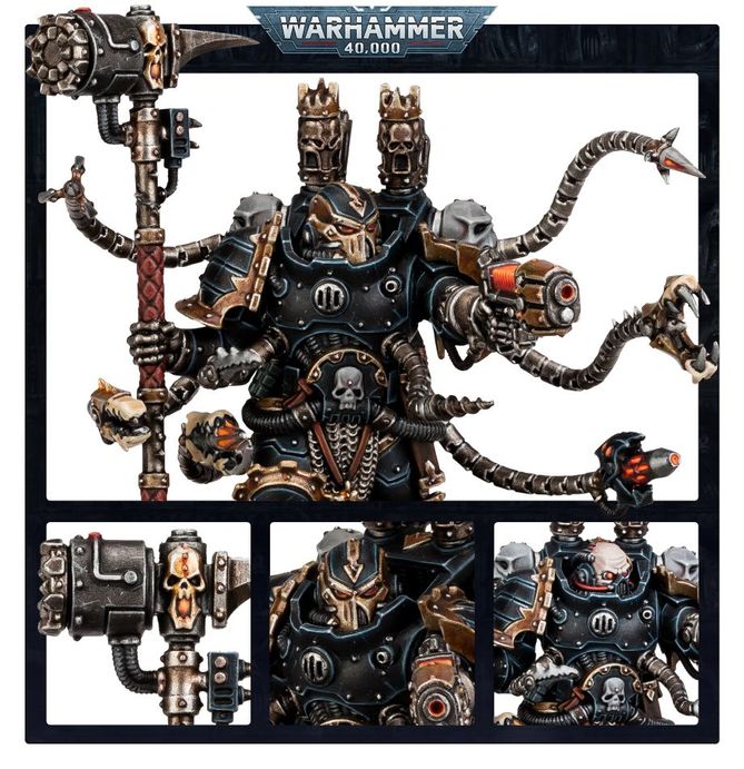 Chaos Space Marines: Warpsmith- Warhammer 40K