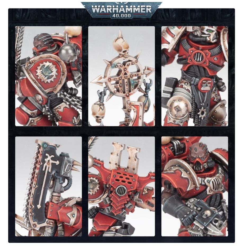 World Eaters: Khorne Berserkers 43-10 - Warhammer 40K Warhammer