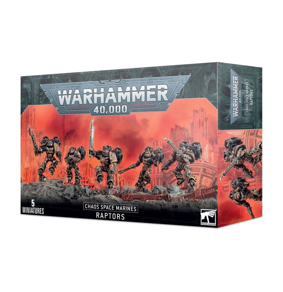 Chaos Space Marines: Raptors/Warp Talons 43-13 - Warhammer 40K