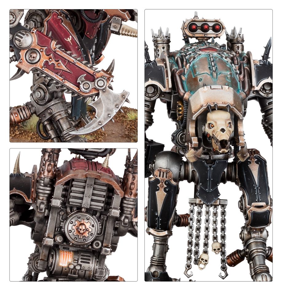 Chaos Knight : Houndpack Lance - Warhammer 40K