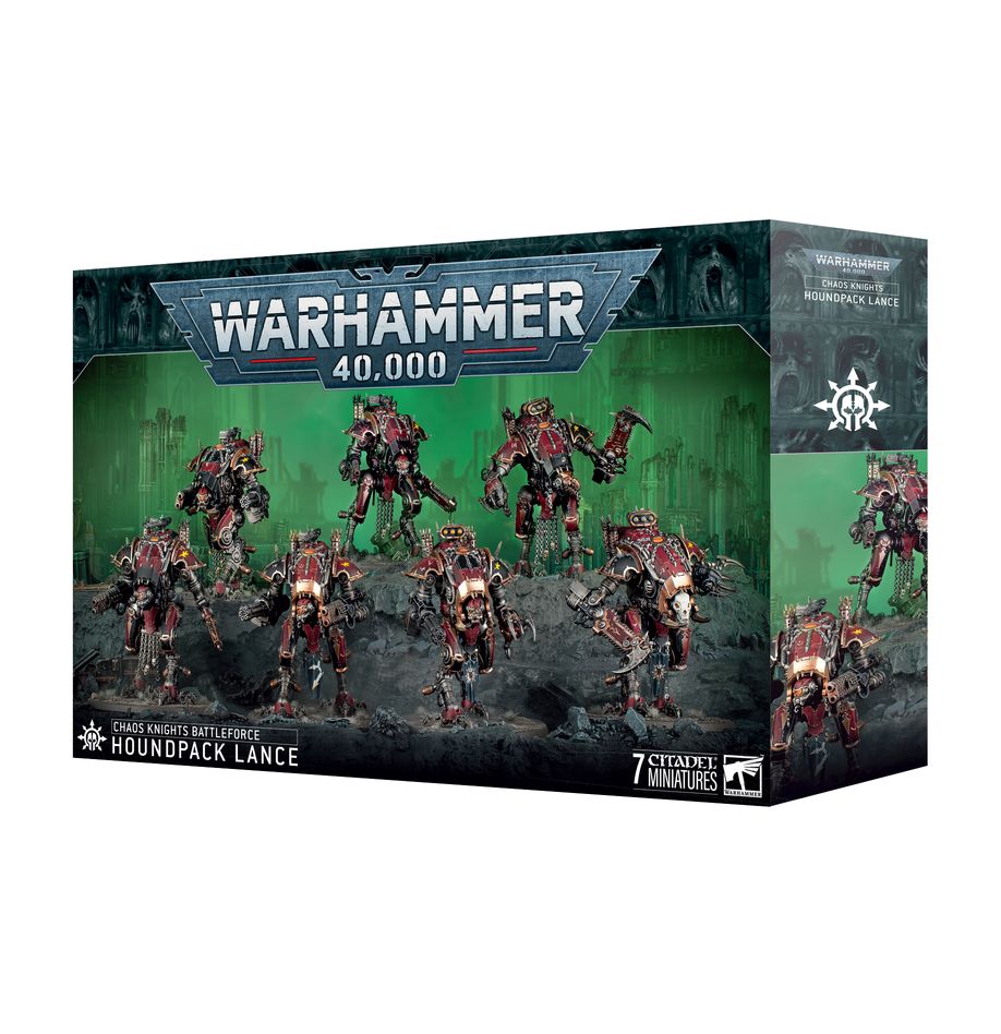 Chaos Knight : Houndpack Lance - Warhammer 40K