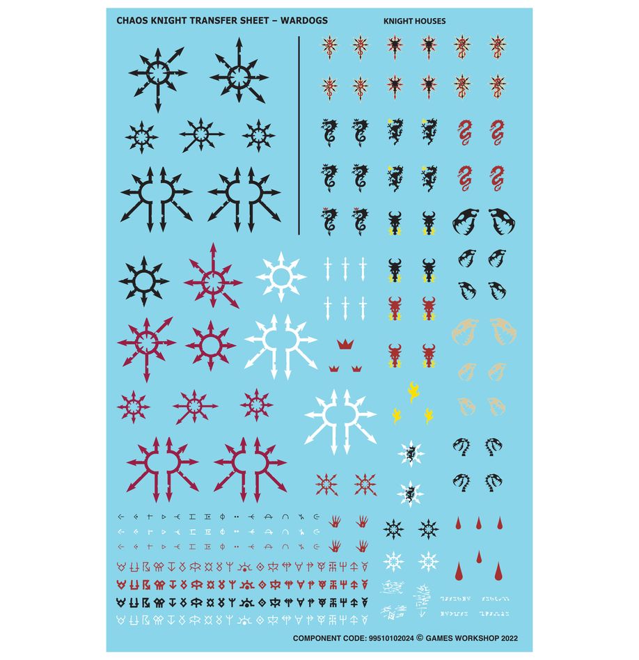 Chaos Knight : Houndpack Lance - Warhammer 40K