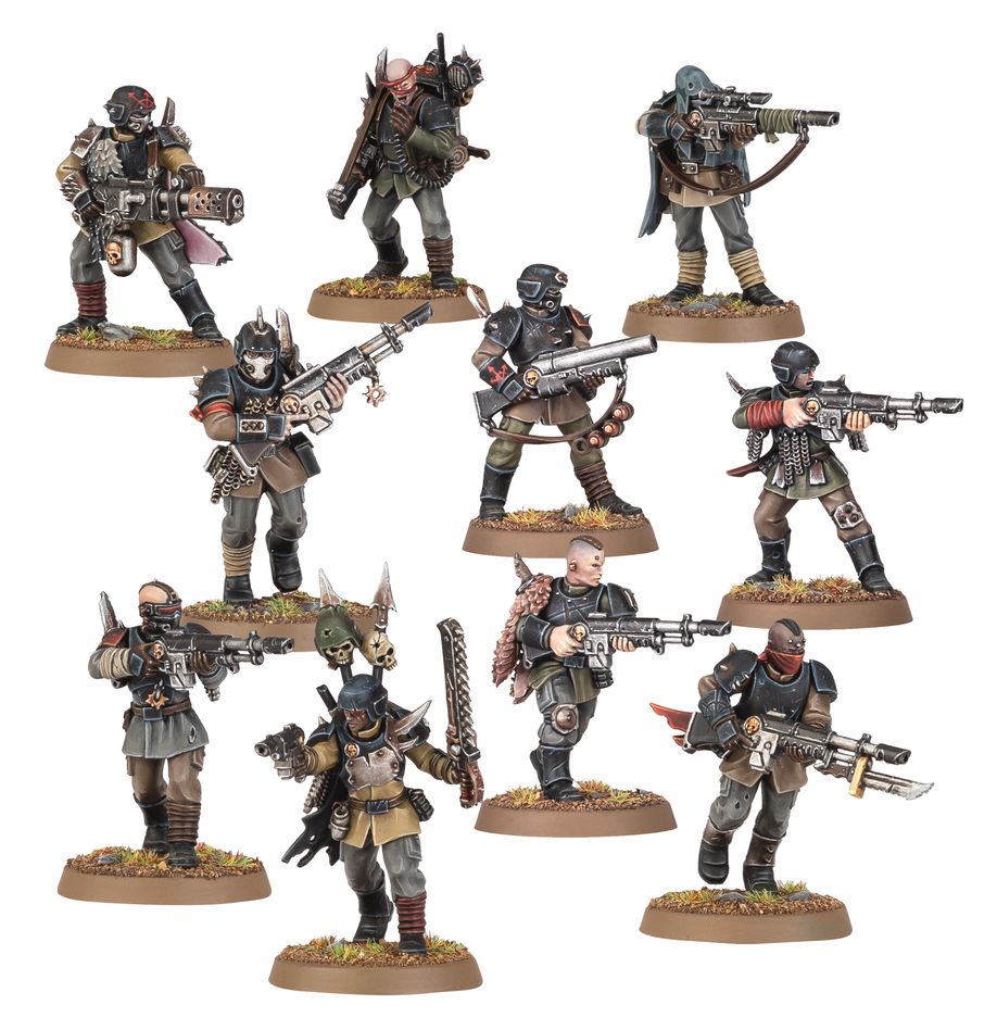 Chaos Space Marines: Traitor Guardsmen Squad 43-107 - Warhammer 40K