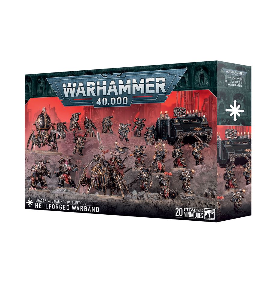 Warhammer Chaos Space Marines: Hellforged Warband 71-43