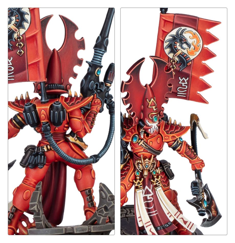 Aeldari: Phoenix Lord Fuegan 46-53 - Warhammer 40K