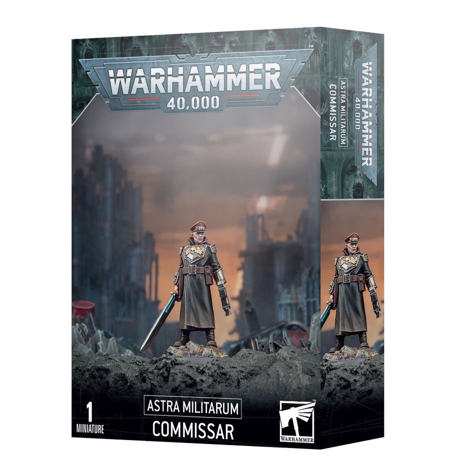 ASTRA MILITARUM: COMMISSAR Warhammer 40K