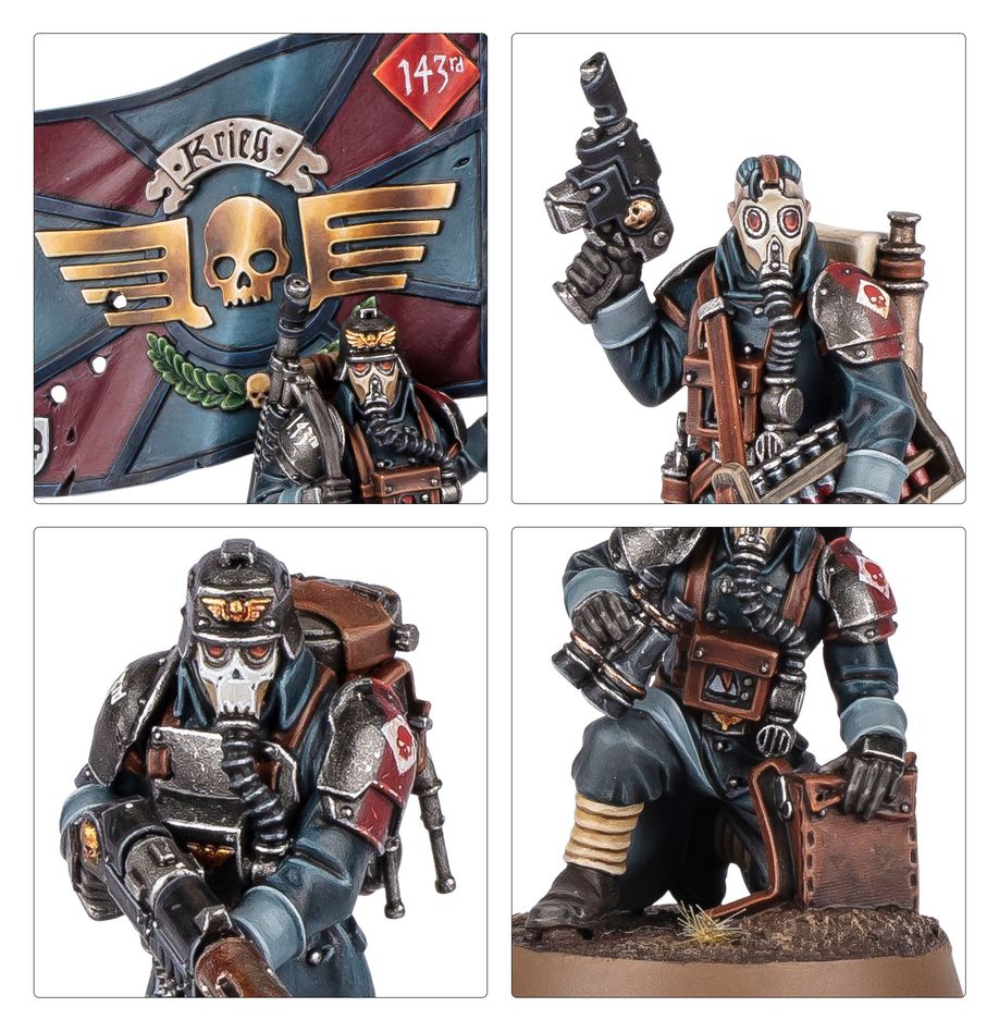 Astra Militarum: Krieg Command Squad 47-72 - Warhammer 40K