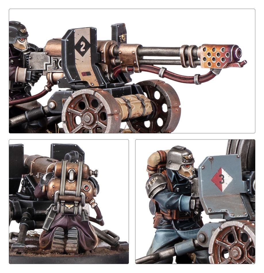 Astra Militarum: Krieg Heavy Weapons Squad 47-73  - Warhammer 40K