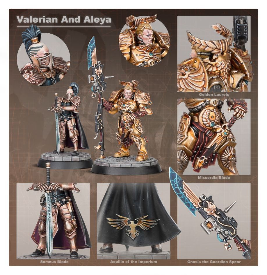 TALONS OF THE EMPEROR:VALERIAN AND ALEYA Warhammer 40K