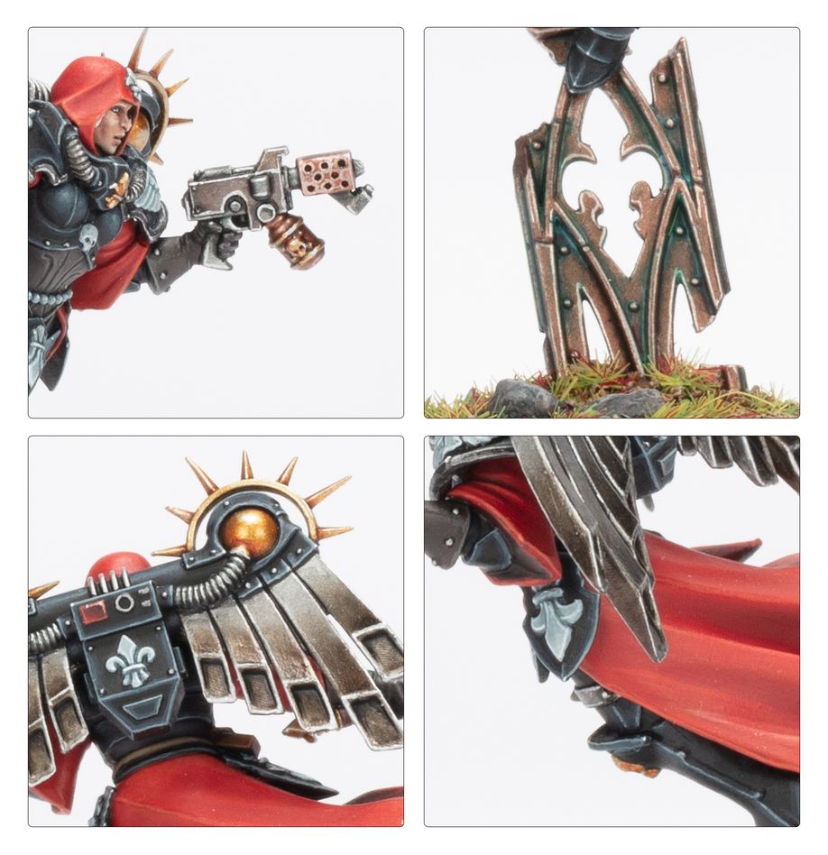 ADEPTA SORORITAS: CANONESS W/JUMP PACK Warhammer 40K
