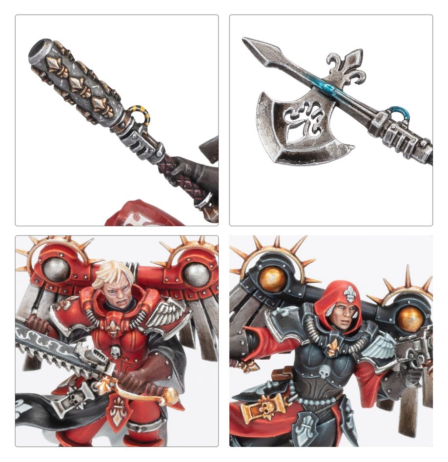 ADEPTA SORORITAS: CANONESS W/JUMP PACK Warhammer 40K
