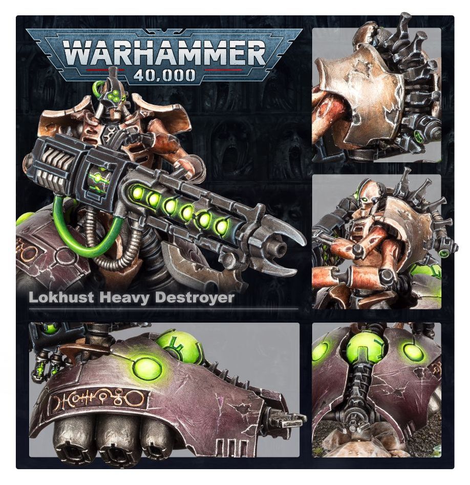 Necrons Lokhusts Heavy Destroyer 49-28 - Warhammer 40K