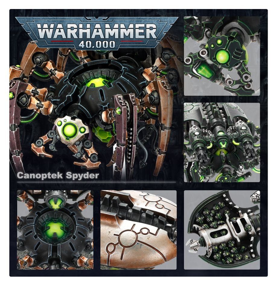 Warhammer NECRONS: CANOPTEK SPYDER 49-16