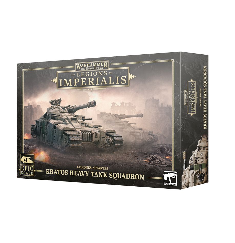 Legions Imperialis: Kratos Heavy Tank Squadron 03-05 - Warhammer