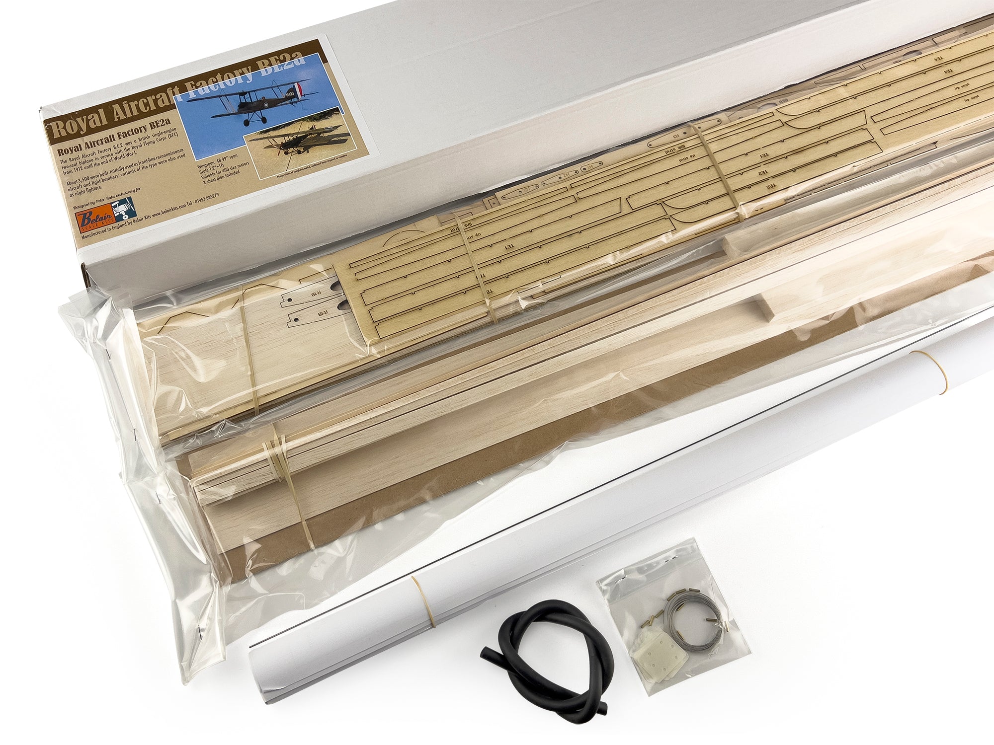 Royal Aircraft Factory BE2e/12a -electric scale kit