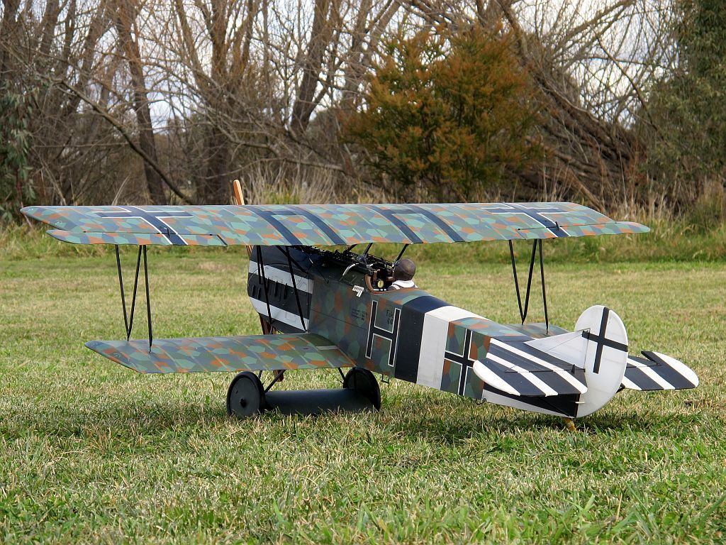 Fokker DVII Electric electric scale kit