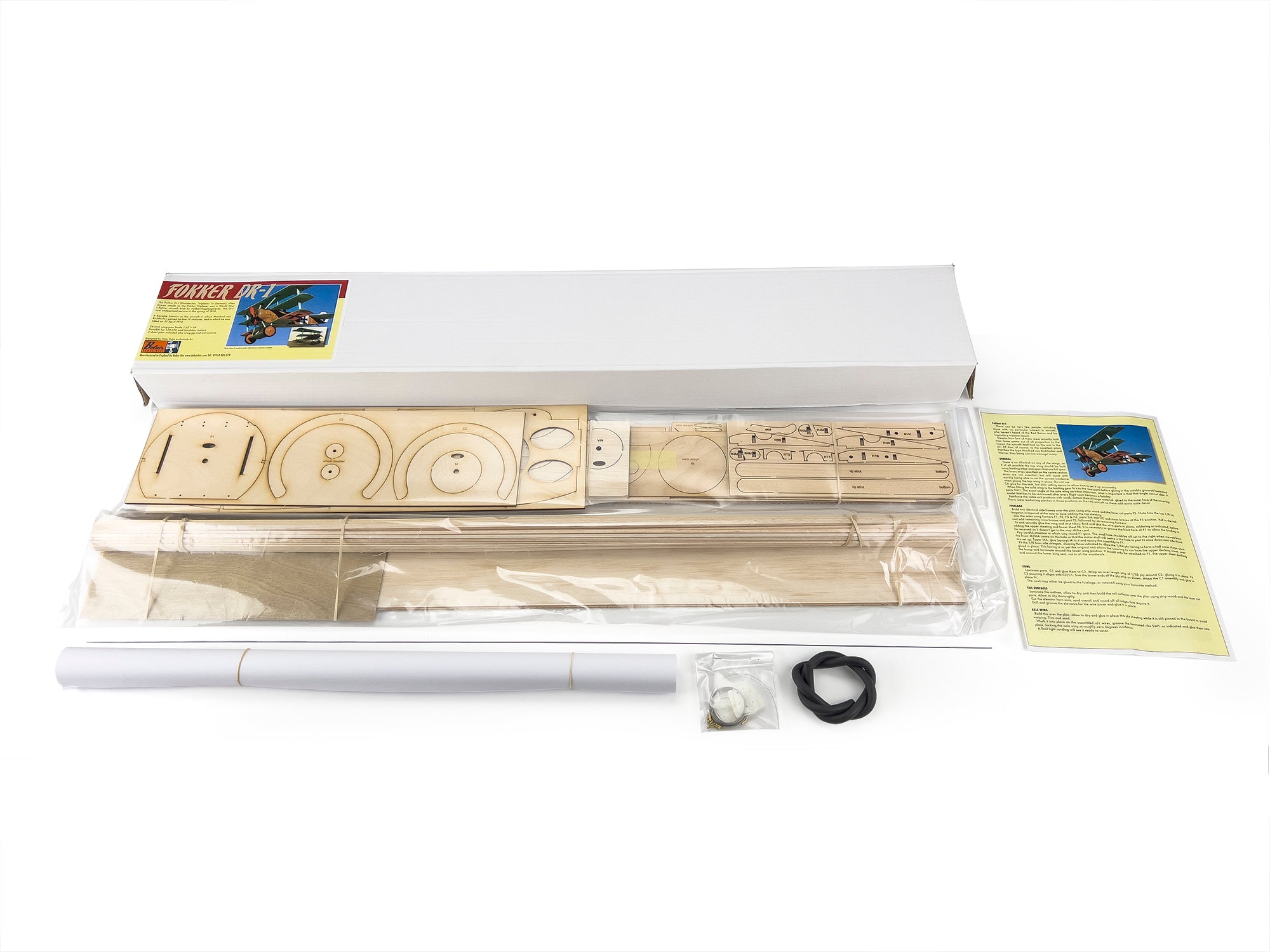 DR-1 Fokker Triplane electric scale kit