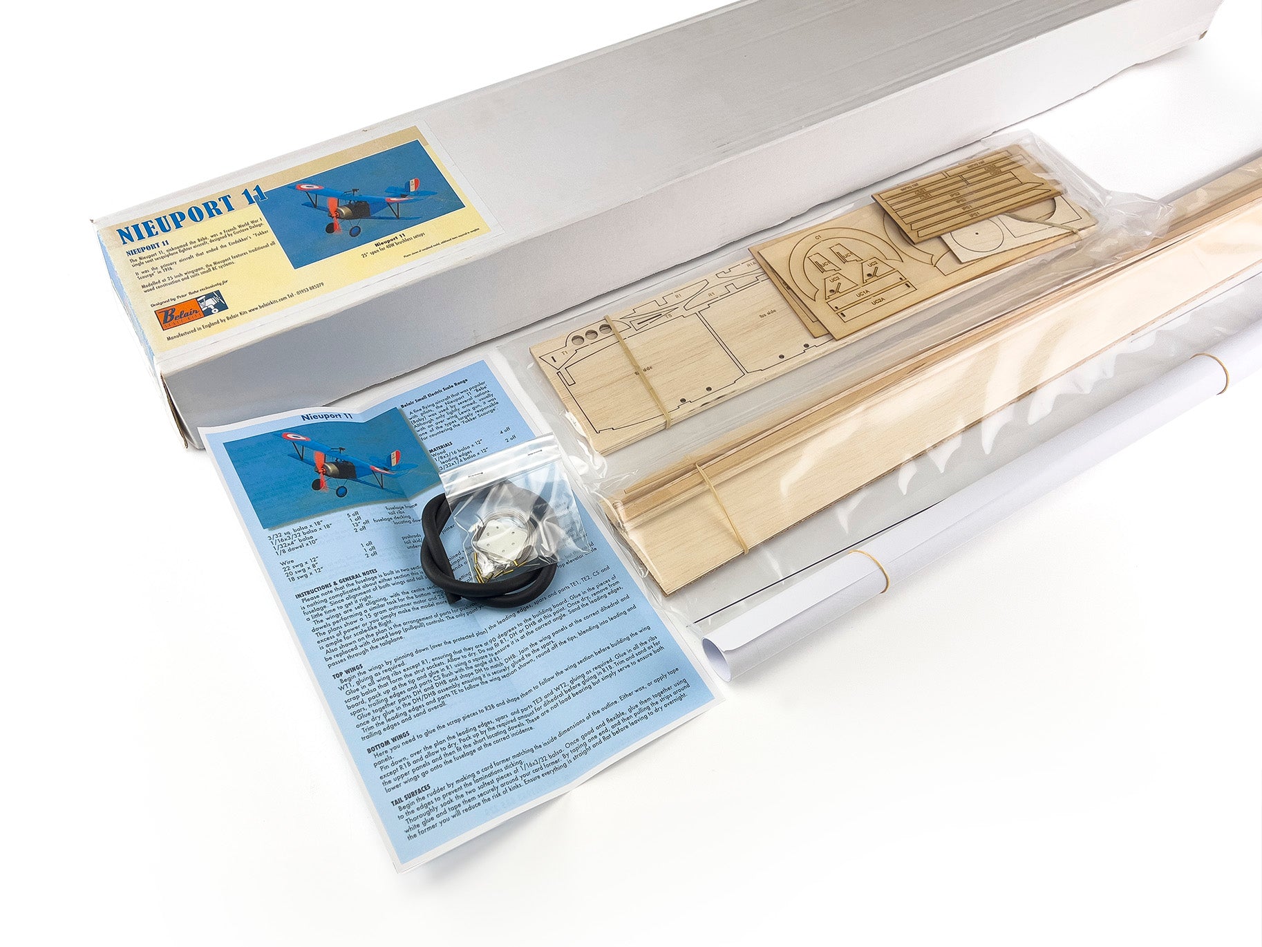 Nieuport 11 "Bebe' 25" electric scale kit