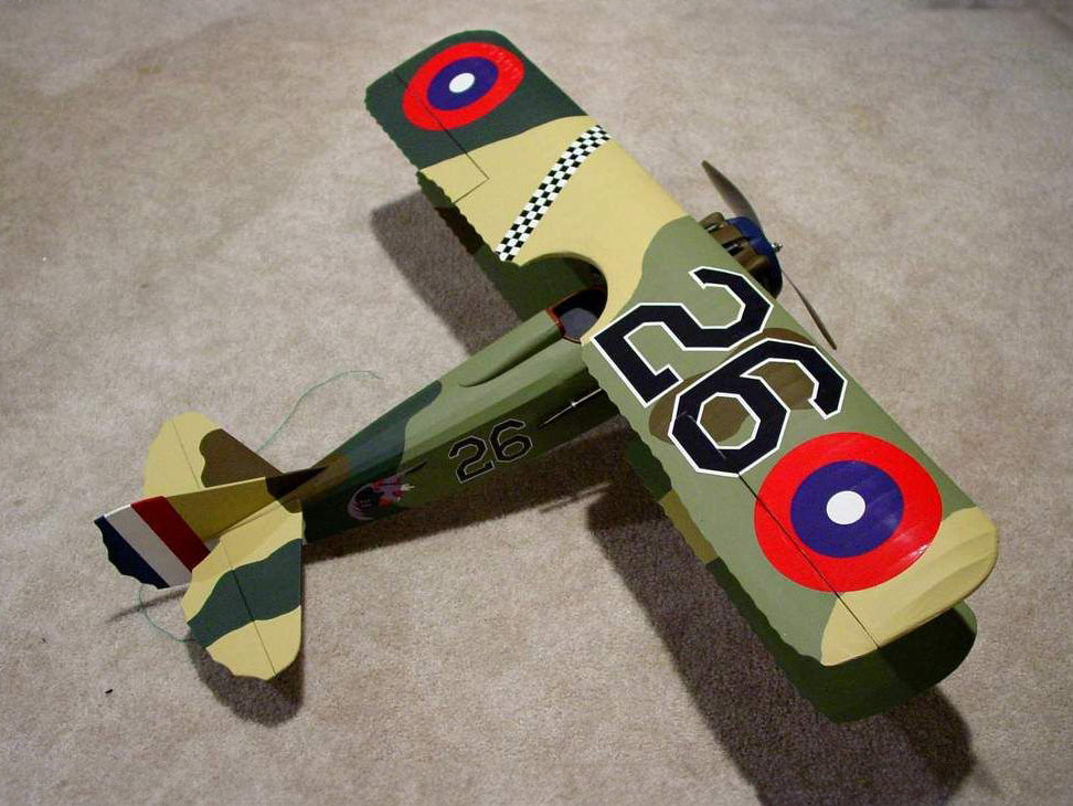 Spad 13 - 36" electric scale kit