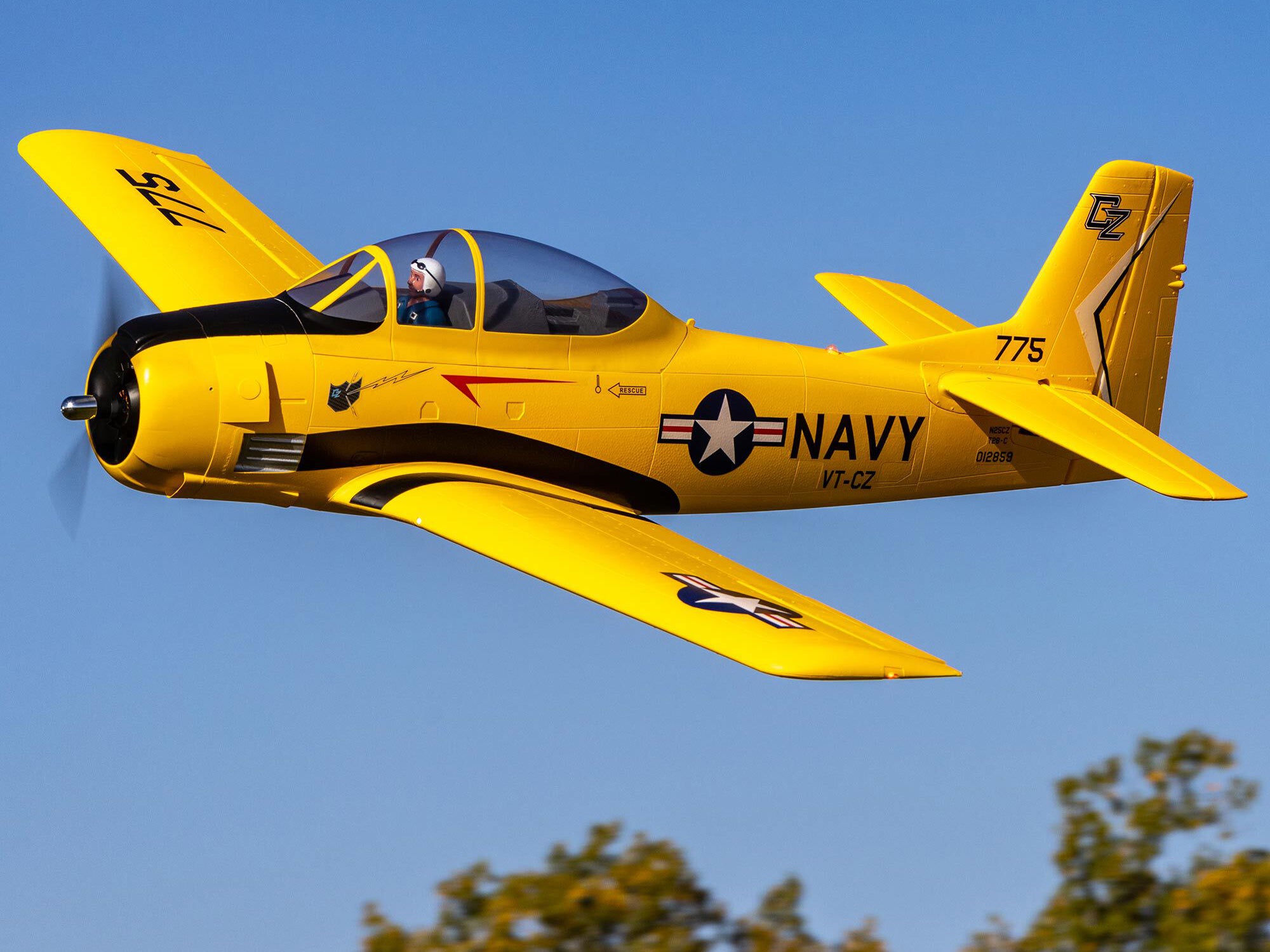 Carbon-Z T-28 Trojan 2.0m BNF Basic with AS3X and SAFE Selec