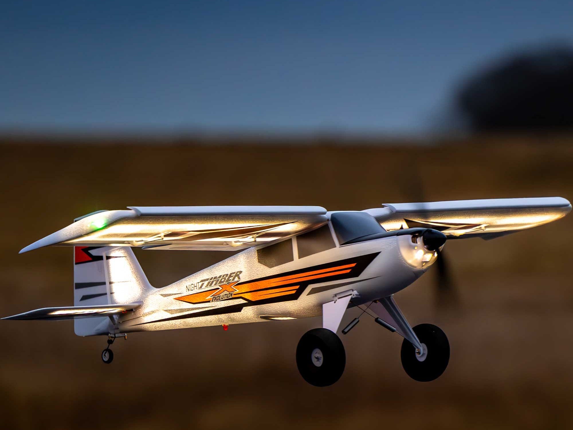 E-flite Night Timber X Evolution 1.2m BNF Basic with AS3X+ and SAFE