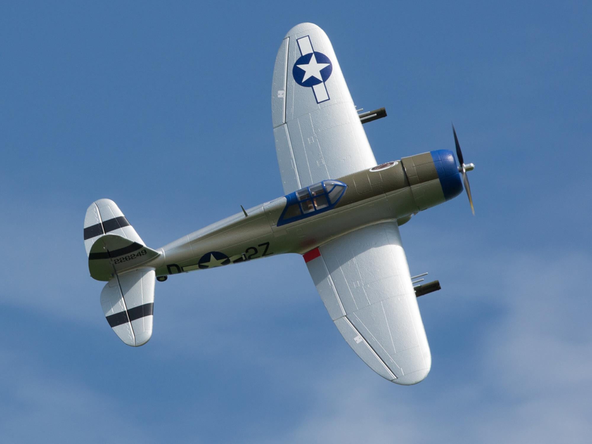 P-47 Razorback 1.2m BNF Basic with AS3X & SAFE Select