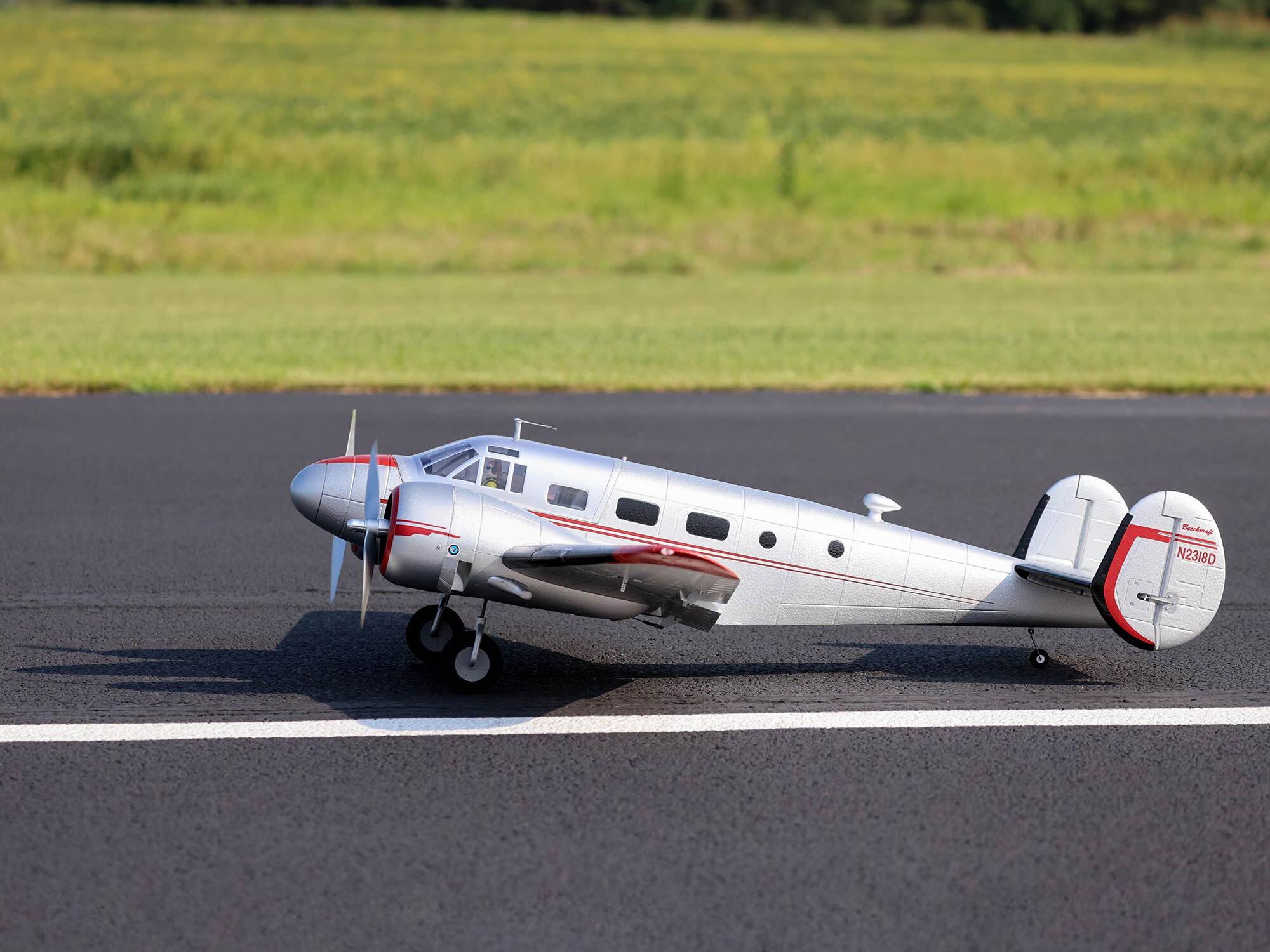 Beechcraft D18 1.5m BNF Basic