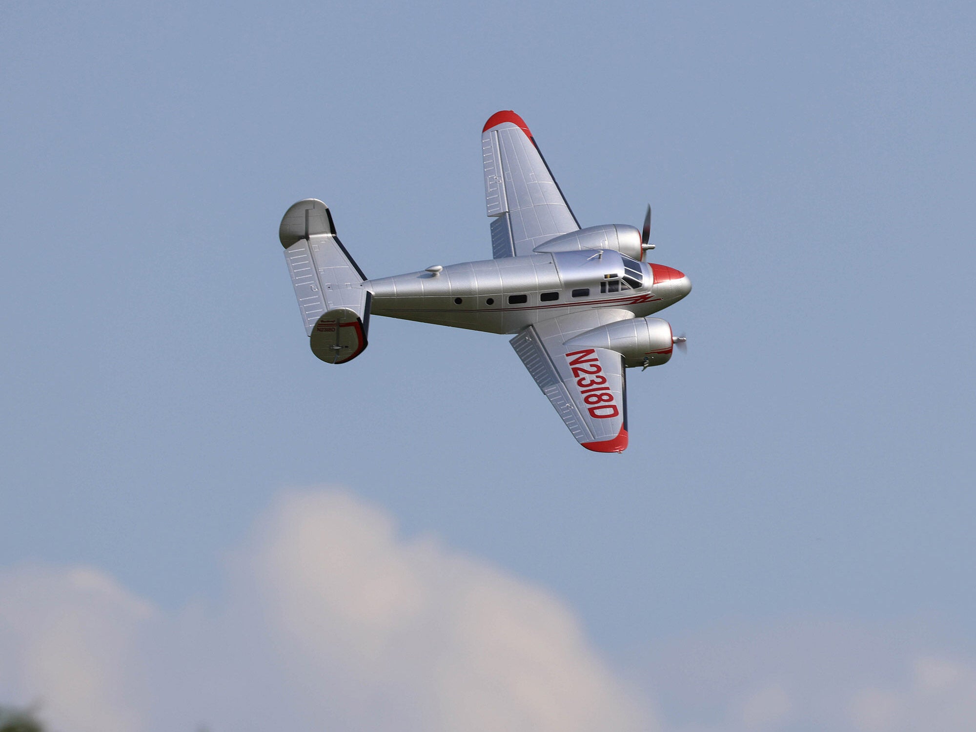 Beechcraft D18 1.5m BNF Basic