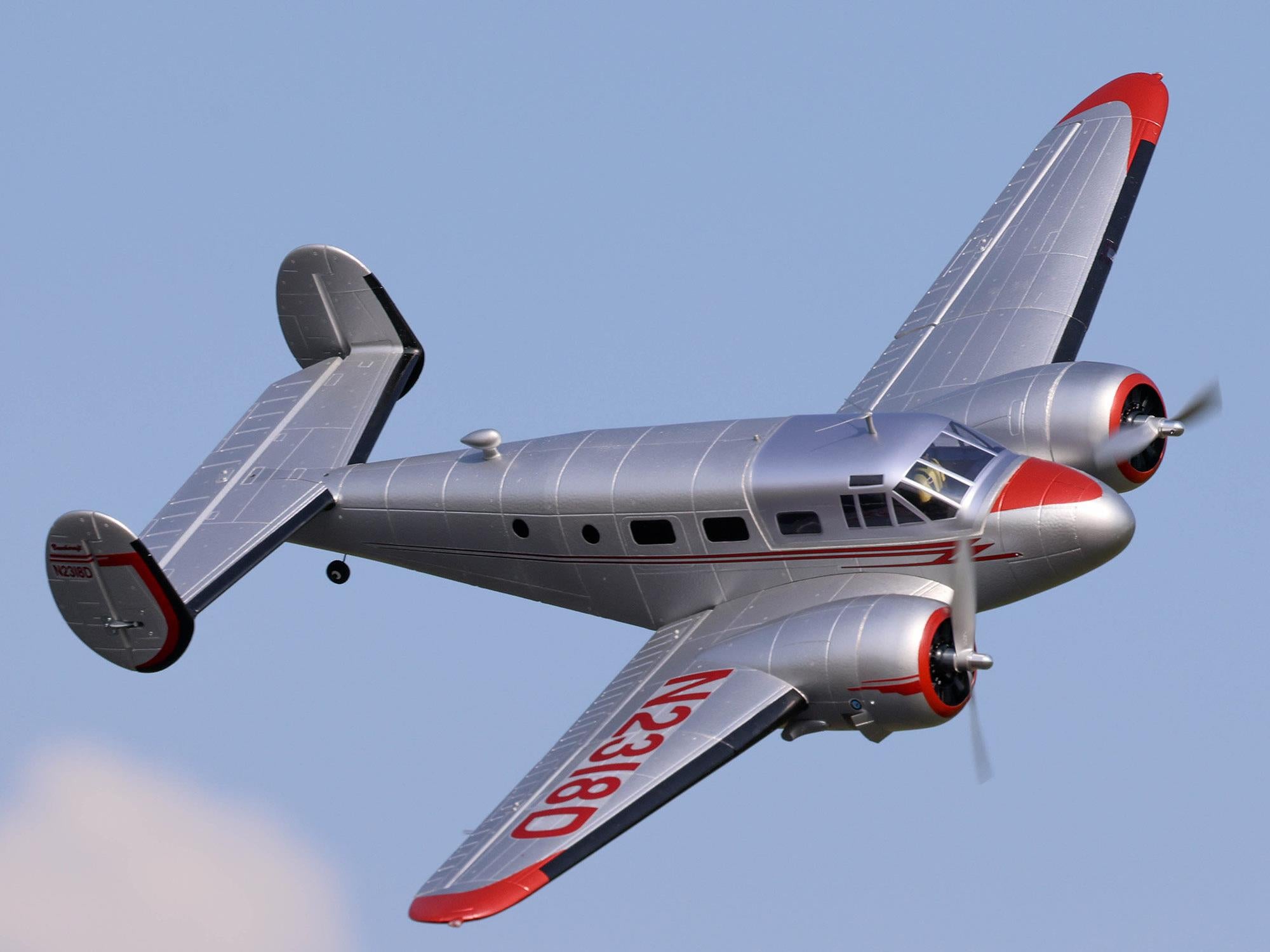 Beechcraft D18 1.5m BNF Basic