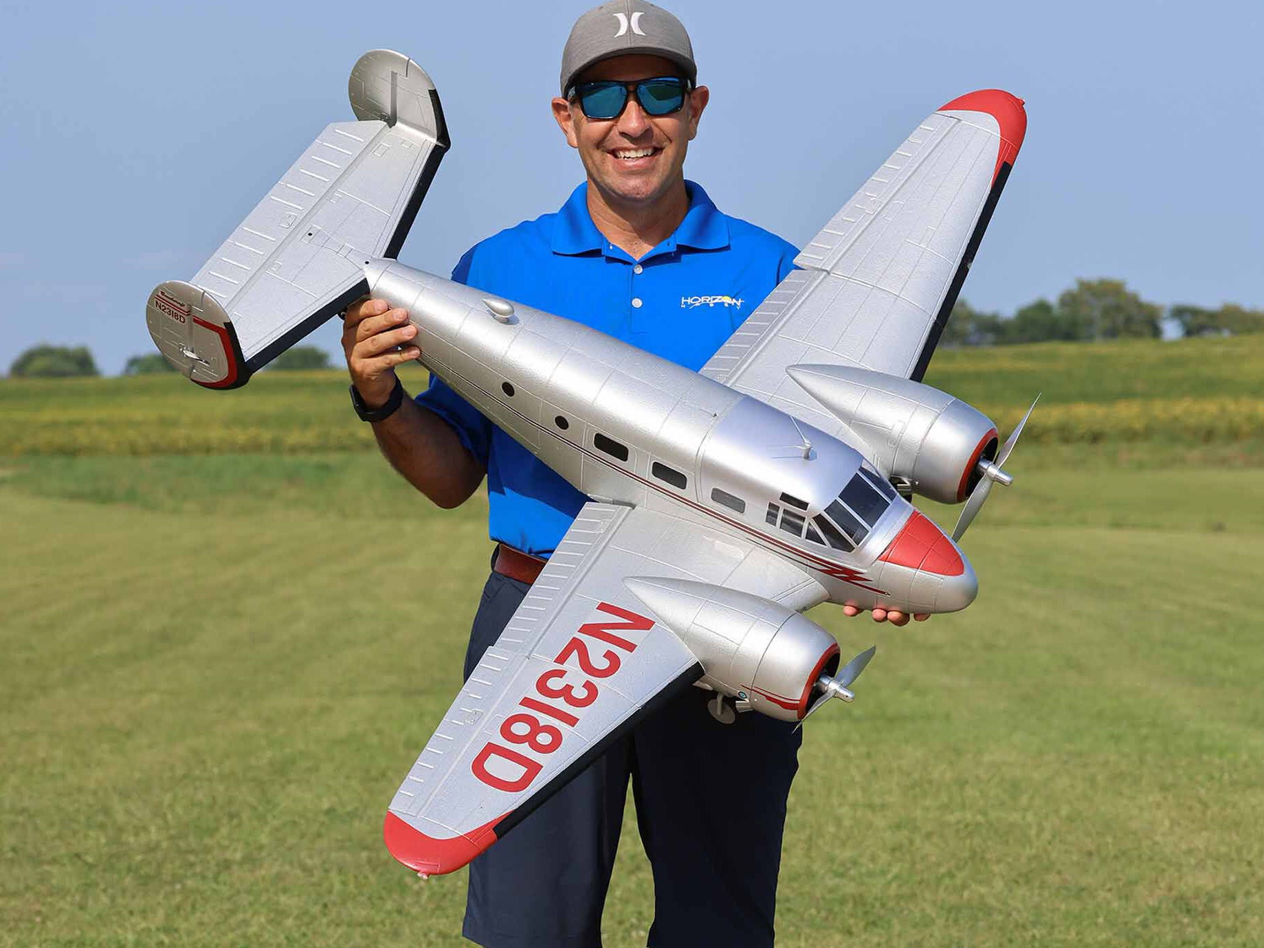 Beechcraft D18 1.5m BNF Basic