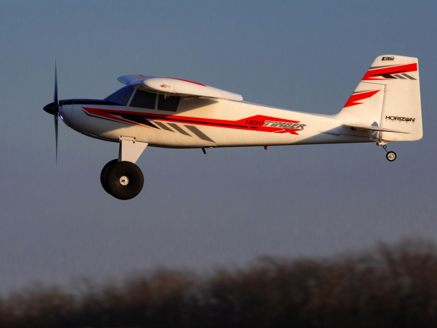 Night Timber X 1.2M BNF Basic w/AS3X & SAFE Select