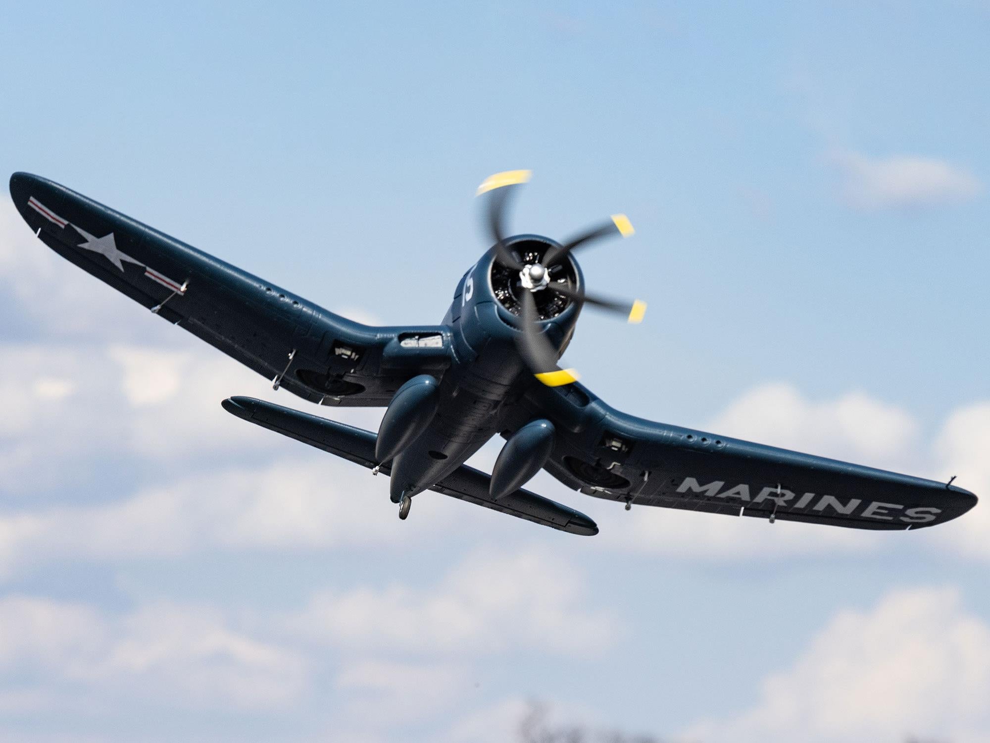 F4U-4 Corsair 1.2m BNF Basic with AS3X and SAFE Select