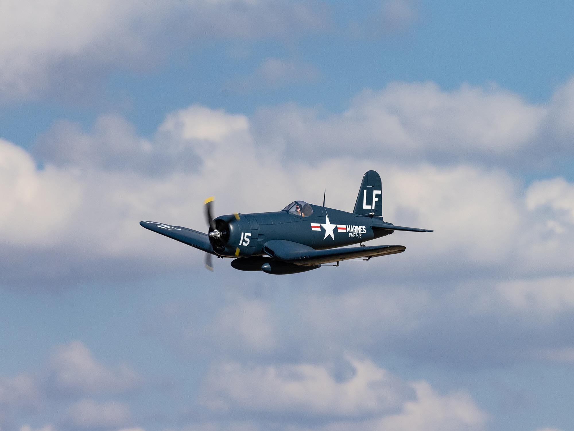 F4U-4 Corsair 1.2m BNF Basic with AS3X and SAFE Select