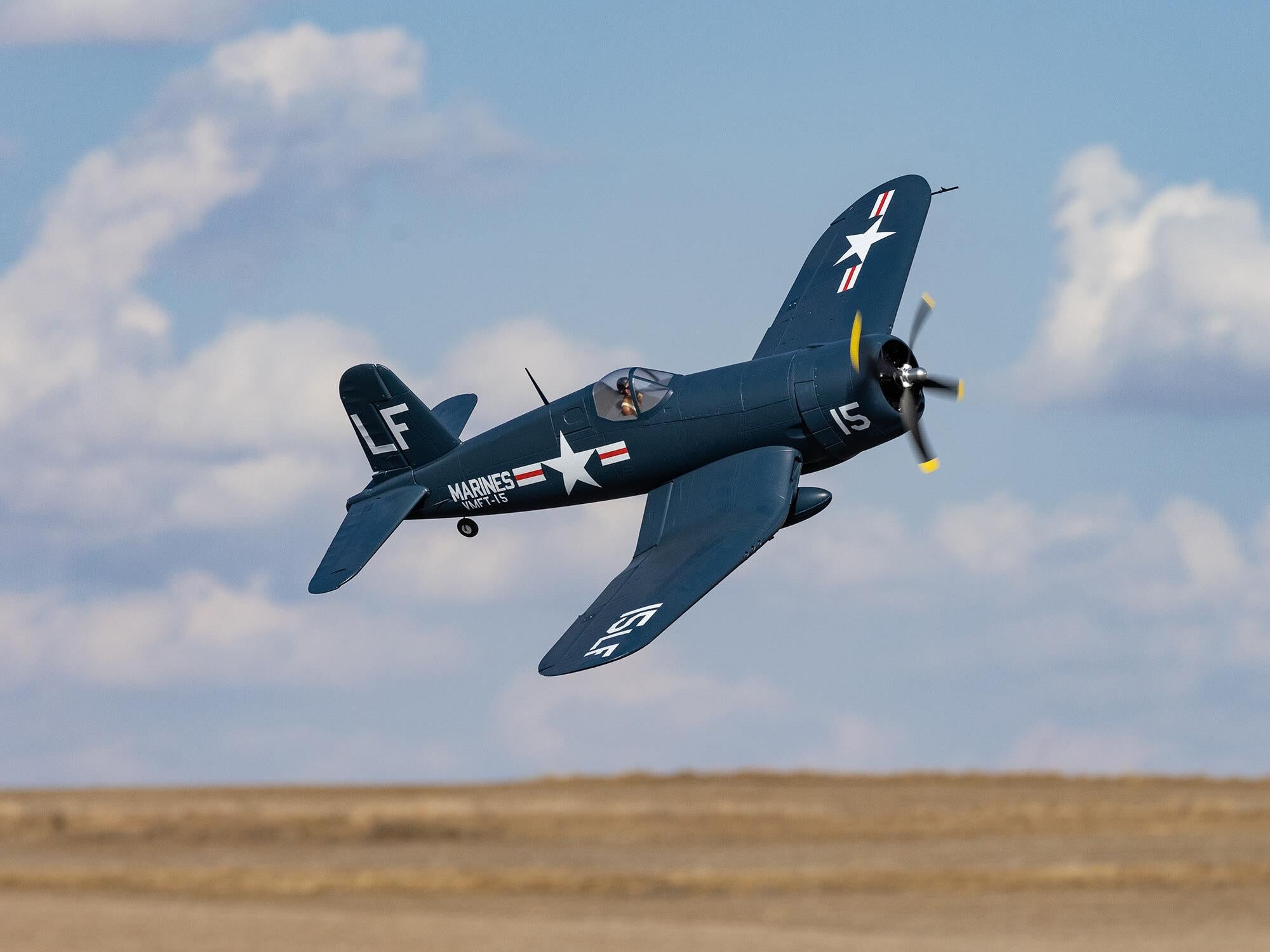 F4U-4 Corsair 1.2m BNF Basic with AS3X and SAFE Select