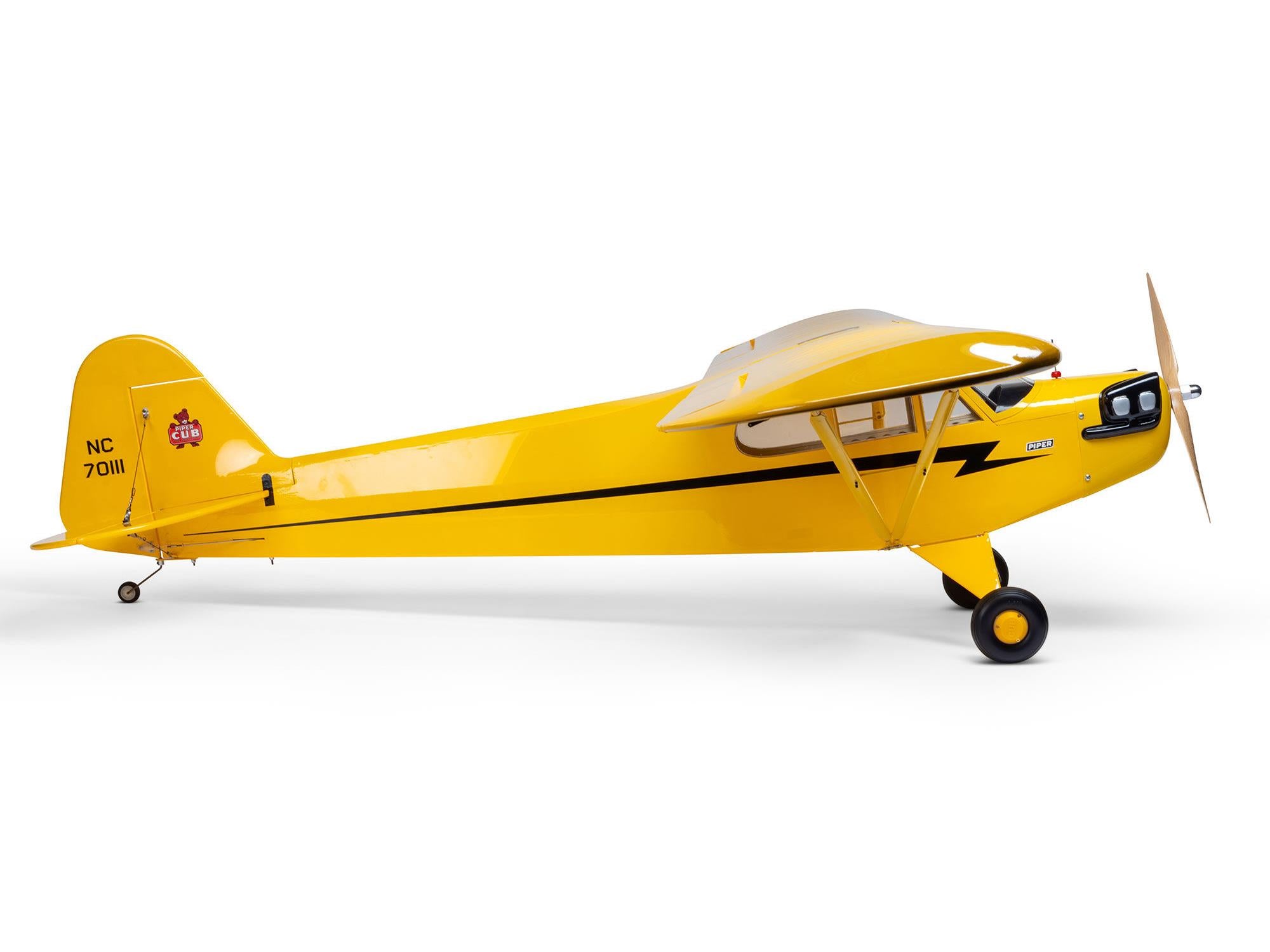 Hanger 9 J-3 Cub 10cc EP PNP, 82.5" with Receiver and Battery Combo A-HAN5175CEP