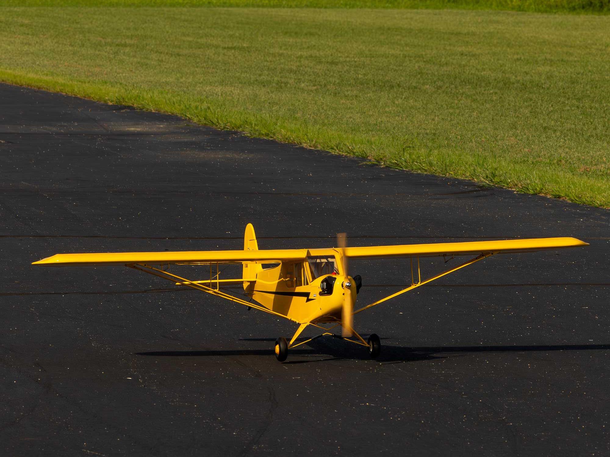 Hanger 9 J-3 Cub 10cc EP PNP, 82.5" with Receiver and Battery Combo A-HAN5175CEP