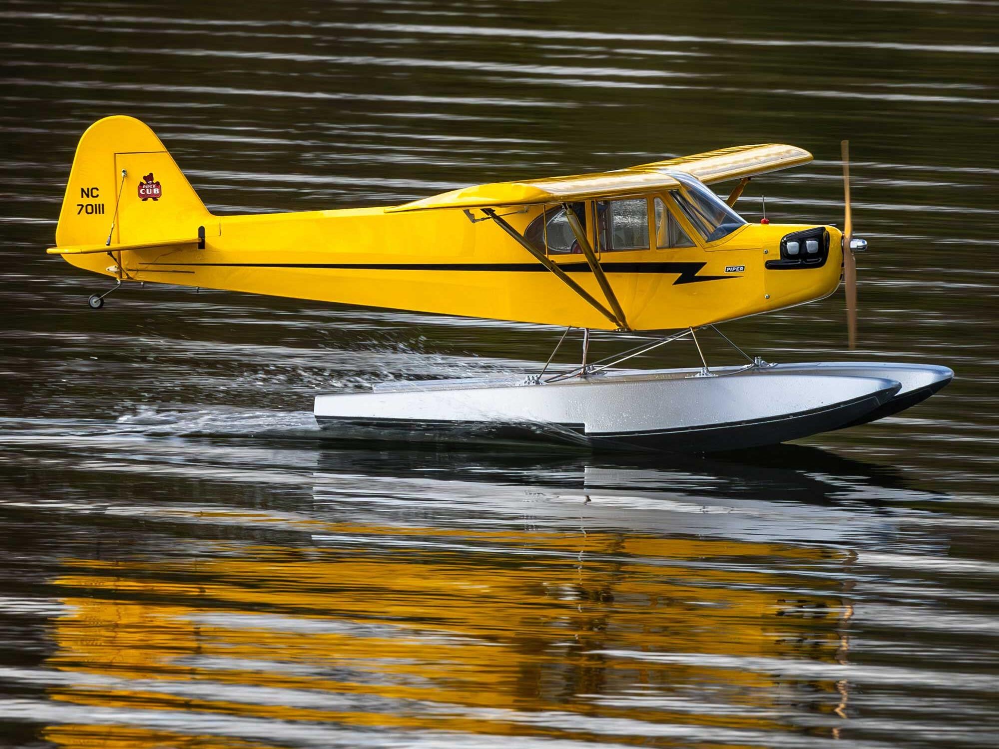 Hanger 9 J-3 Cub 10cc EP PNP, 82.5" with Receiver and Battery Combo A-HAN5175CEP