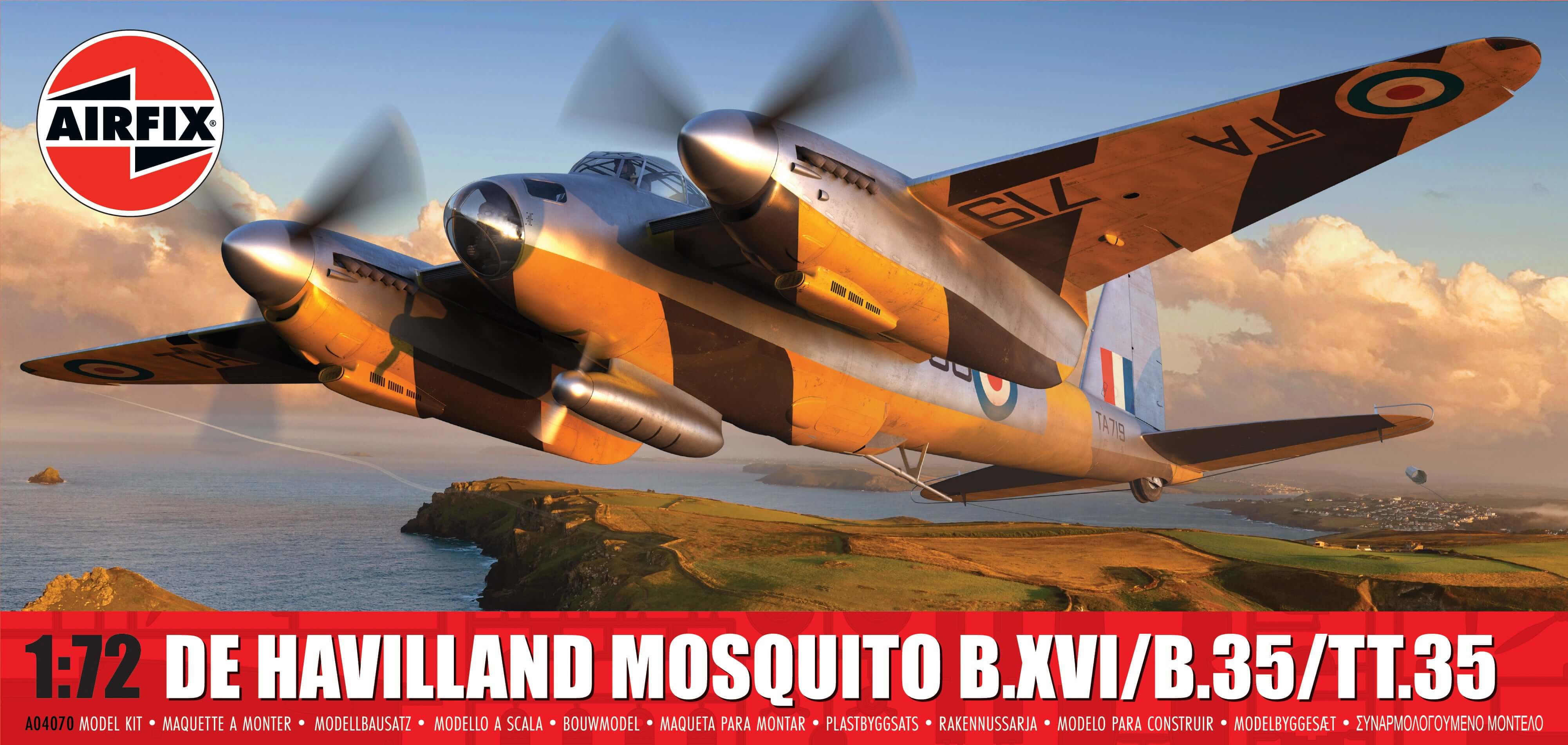 A04070 Airfix De Havilland Mosquito B.XVI/B.35/TT.35 Aircraft Airfix
