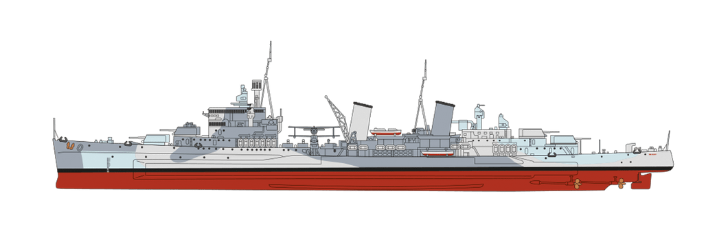 Airfix 1/600 HMS Belfast A04212V