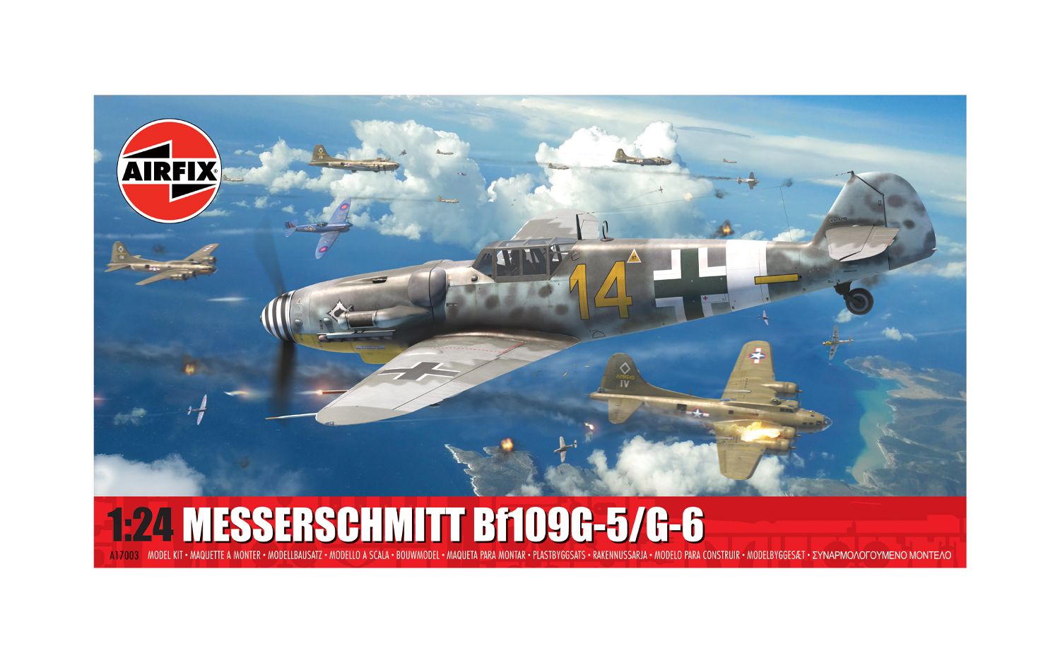 Airfix Messerschmitt Bf109G-5/G-6 1/24 - A17003