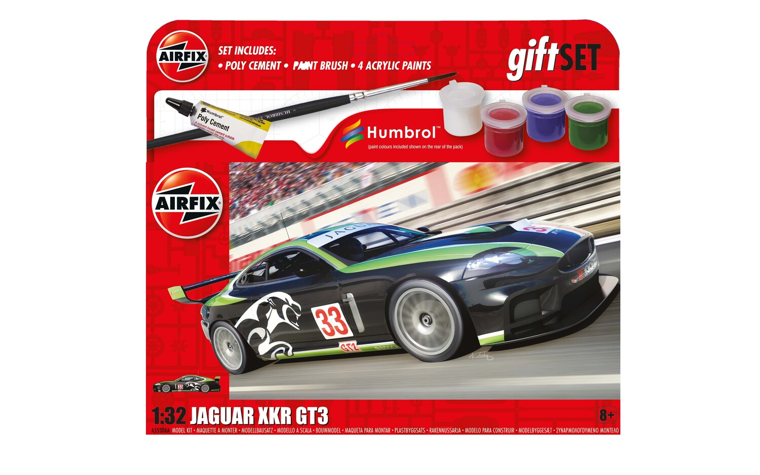 Hanging Gift Set Jaguar XKR GT3