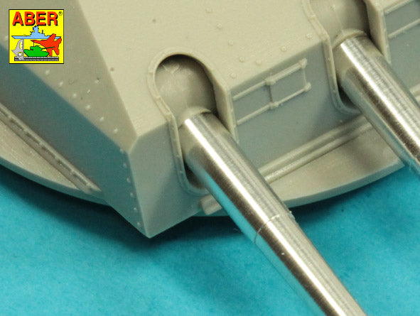 Main Armament for German Scharnhorst battleship: 280mm x 9; 150mm x 12; 105mm x 14 (designed to be used with Trumpeter kits)