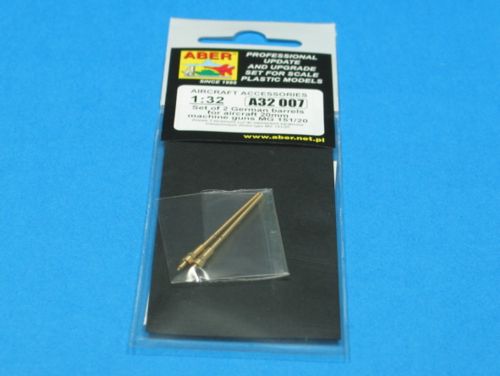 Set of 2 German barrels for aircraft 20mm machine guns MG.151/20