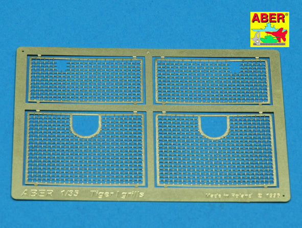 Grilles for Pz.Kpfw.VI Tiger I (designed to be used with Academy, Italeri, Tamiya and Zvezda kits)