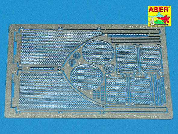 Grilles for Pz.Kpfw.VI King Tiger Sd.Kfz.182 (Porshe Turret) Sd.Kfz.182