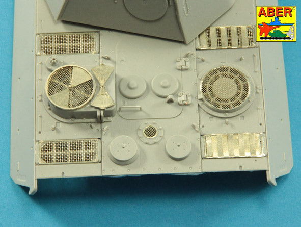 Grilles for Pz.Kpfw.V Ausf.G Panther & Jagdpanther Ausf.G2 Late models (designed be used with Takom kits)